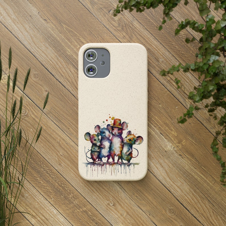 iPhone Nature-Friendly Biodegradable Smartphone cases with gift packaging for your iPhone. Eco friendly, Ecological, Plastic-Free image 3