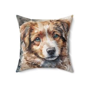 Beautiful Puppy Pillow 'Biscuit' image 7
