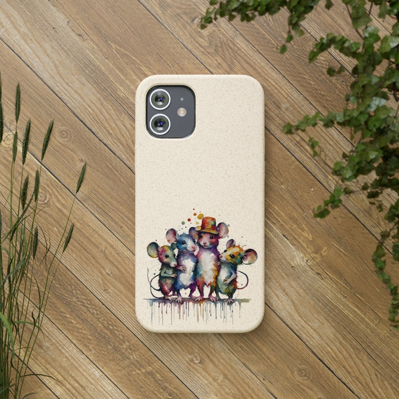 iPhone Nature-Friendly Biodegradable Smartphone cases with gift packaging for your iPhone. Eco friendly, Ecological, Plastic-Free image 5