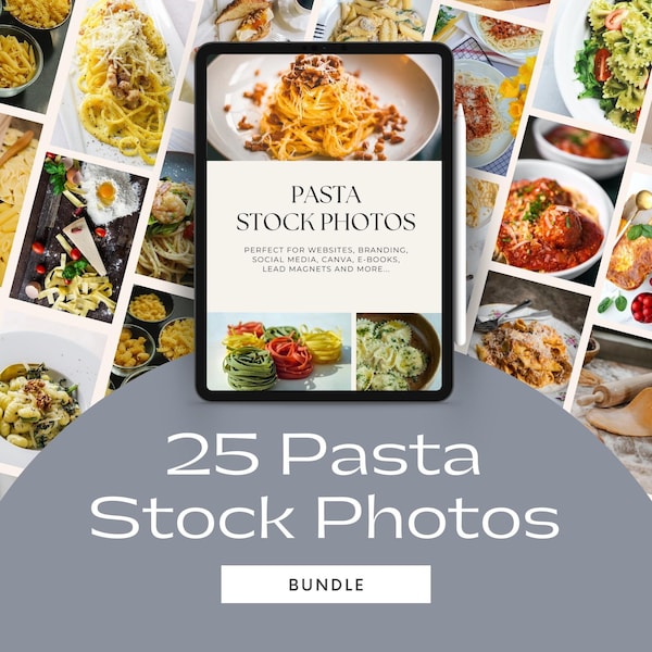 Pasta Stock Photos, Food Stock Photos, Pasta Images, Food Blogger Images, Commercial Use Photos, Pasta Recipes Pics, Pasta Photo Bundle