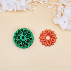 3D Cookie Cutters for Jewelry Making and Interchangeable Polymer Clay Hoop Earrings