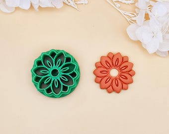 Cortadores de galletas 3D para hacer joyas y aros de arcilla polimérica intercambiables