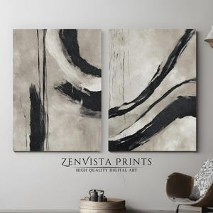 Wabi Sabi Printable Wall Art Set | Wabi Sabi Abstract Art Prints ...