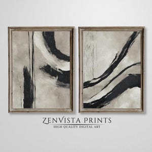 Wabi Sabi Printable Wall Art Set | Wabi Sabi Abstract Art Prints ...