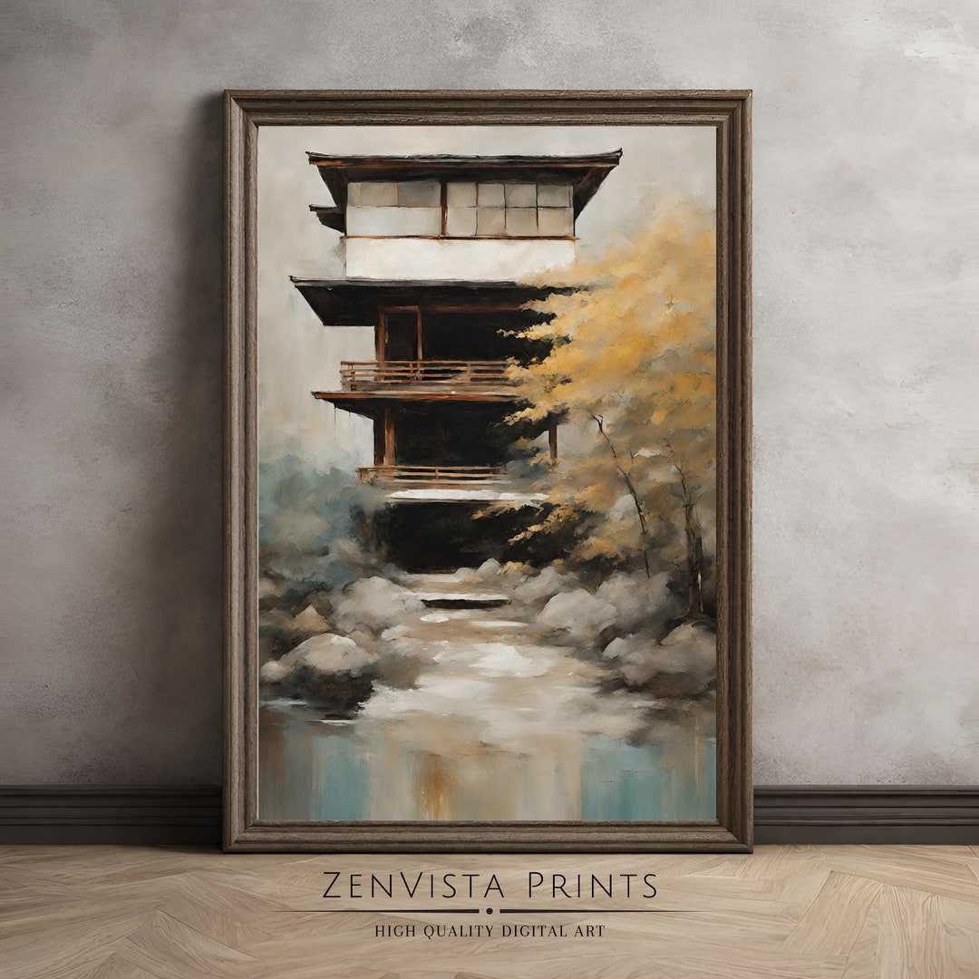 Japandi Wall Art, Zen Wall Art, Wabi Sabi Wall Art, Japanese Art Print ...