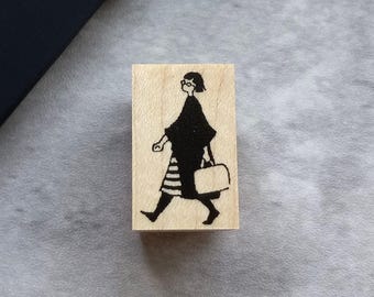 MA7Stamp - Rubber Stamps - Fumiko Walking