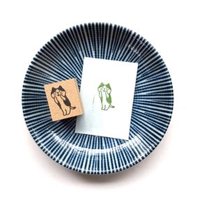 Decole - Fukumono - Concombre - Rubber Stamp - Yoo-Hoo Cat