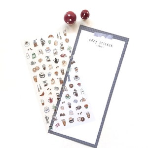 Mind Wave - Stickers - Cozy Sticker - Cafe