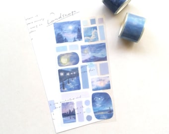 Mind Wave - Stickers - Landscape - Moonlight
