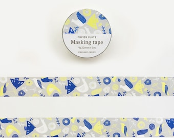 Papier Platz - Washi Tape - Regaro Papiro - Birds