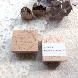 PensPapersPlanner - Rubber Stamp - Series V - Stationery Journey - Checklist