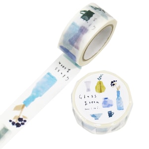 SAIEN - Miki Tamura - Washi Tapes - Glass Green