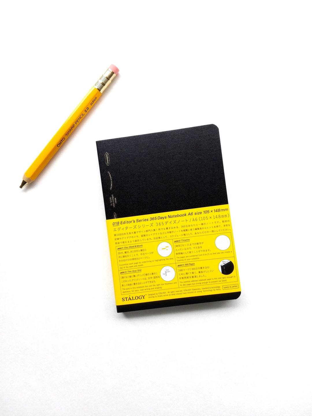 Stalogy Editor's Series - 365 Days Notebook - A6 - Grid - Etsy