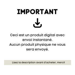 Carte de prédiction bébé | Pronostics bébé | en français | PDF | Imprimable | Babyshower | Gender reveal | Produit numérique image 6