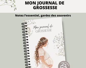 Pregnancy Journal to Fill In | Pregnancy Notebook | Pregnancy Keepsake Book | Pregnancy Tracker | Expectant Mother's Journal | Printable PDF