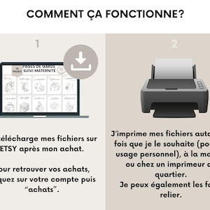 Carte de prédiction bébé | Pronostics bébé | en français | PDF | Imprimable | Babyshower | Gender reveal | Produit numérique image 5
