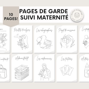 Maternity ward monitoring cover sheets | in French | PDF | Printable | Pregnancy monitoring.