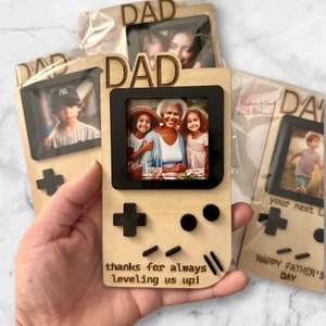 Personalized Father’s Day Gift |Custom Fridge Photo Frame| Game Console Frame|Cool Gift |Picture Frame|Gift for Gamer