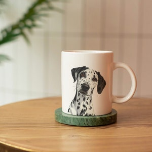 Pet Mug, Dog Mug, Gift Idea For Dog Lovers, Pet Memorial, Dalmation Mug