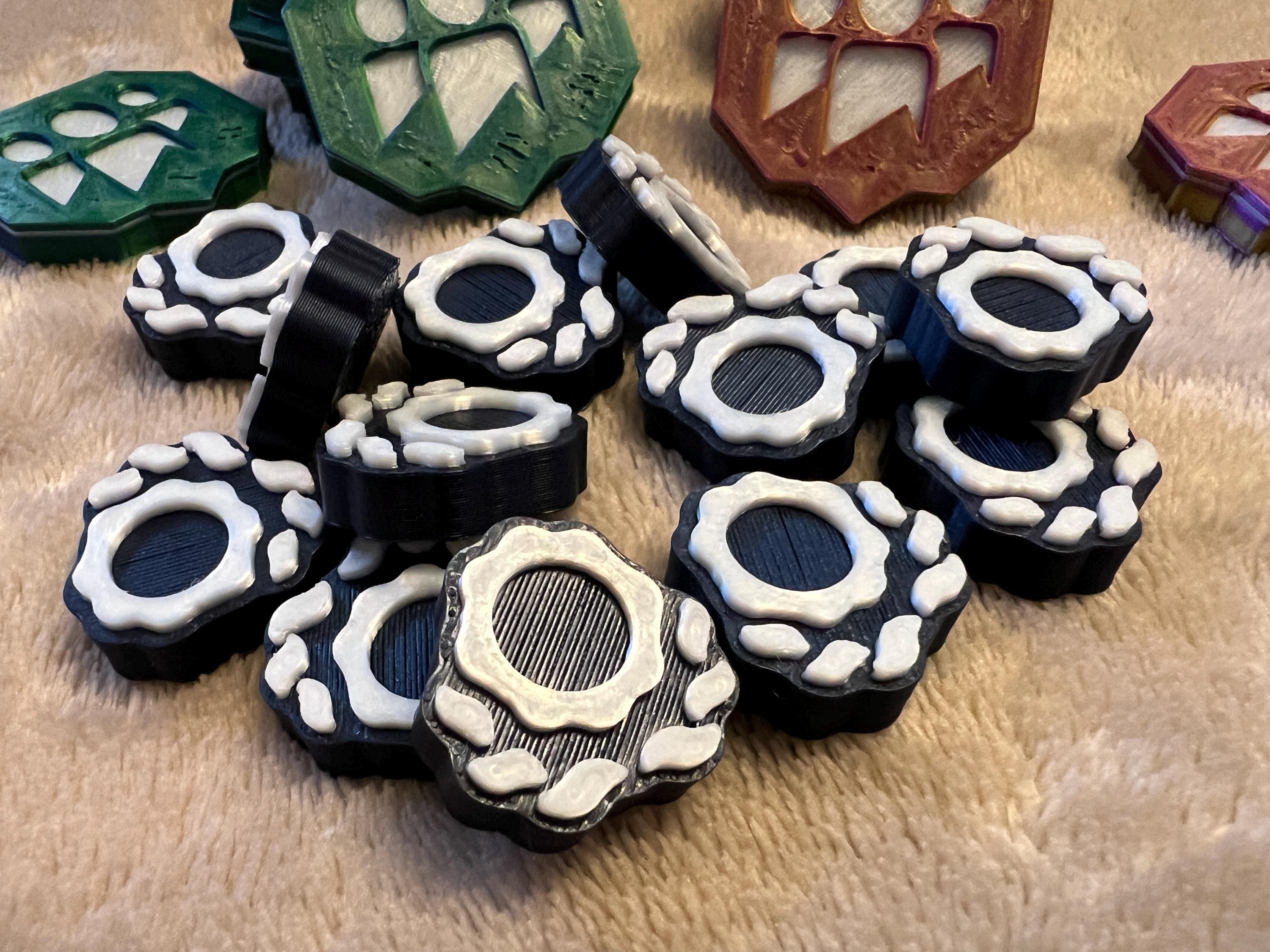 Star Trek: Captain's Chair [set of 69 Token Upgrades] - Etsy