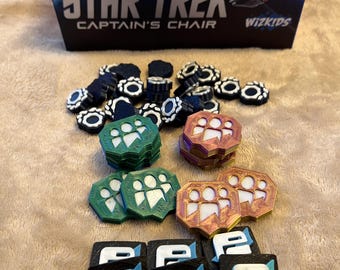 Star Trek: Captain's Chair [set of 69 token upgrades]