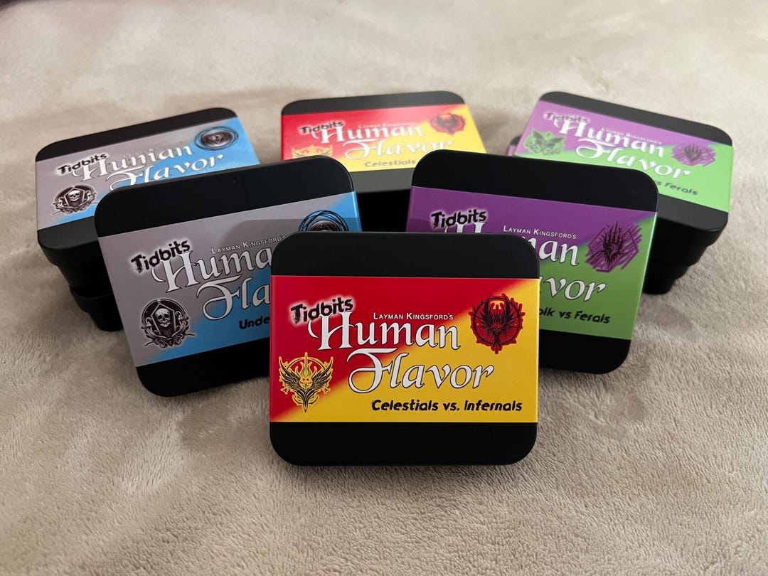 Human Flavor: TIDBITS (micro Game) - Etsy