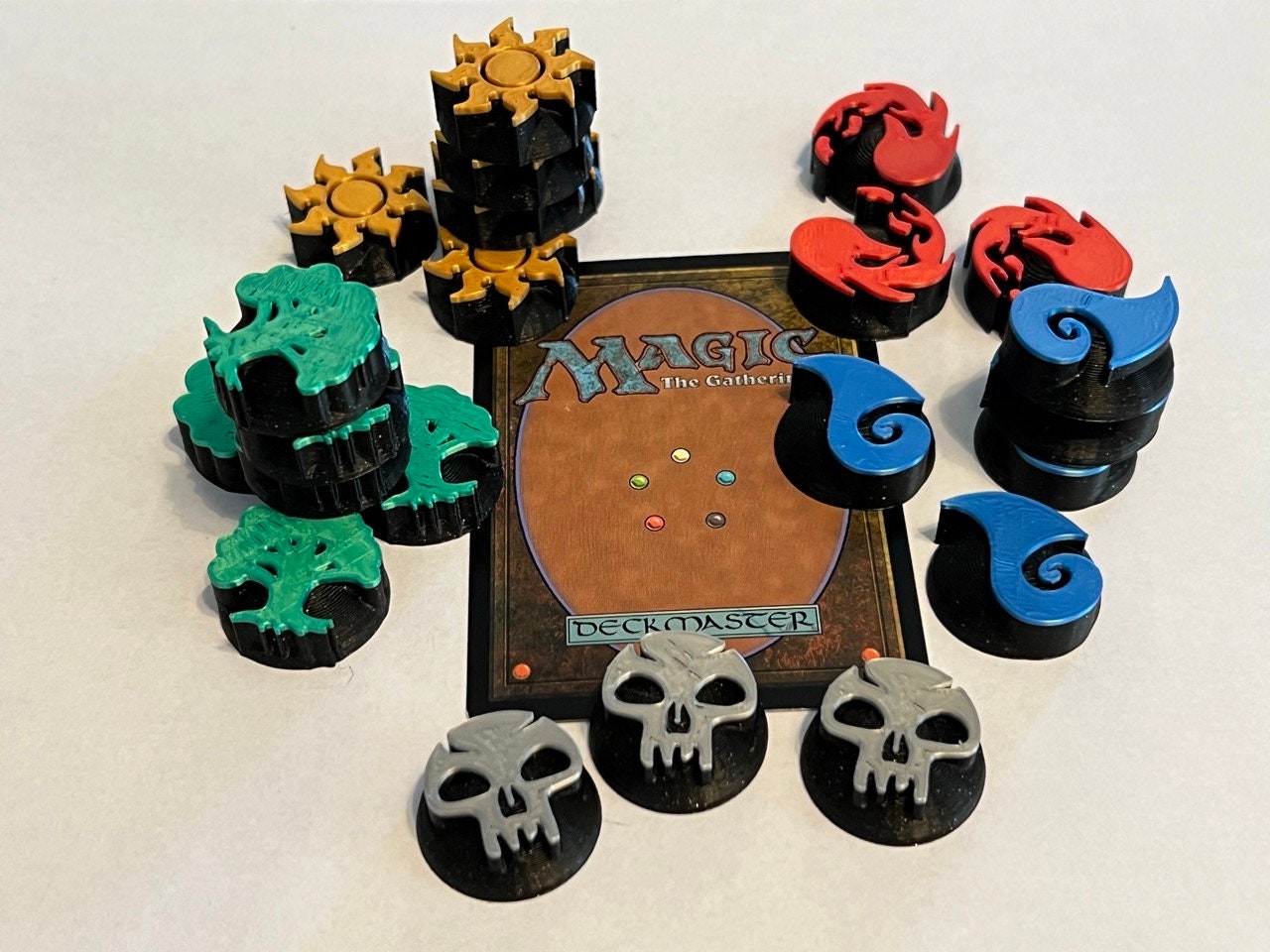 Blue Mana Token Set (MTG) – Beadle & Grimm's Pandemonium Warehouse
