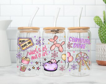 Sommer Glasdosenverpackung 16 Unzen Glasdosenverpackung Png, Karneval Design Verpackung, trendige Designs Png, Glasdosenverpackung, niedliches Libbey Glasverpackungsverpackung