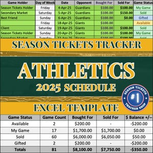 Leichtathletik Spielplan | Saisonkarten-Tracker