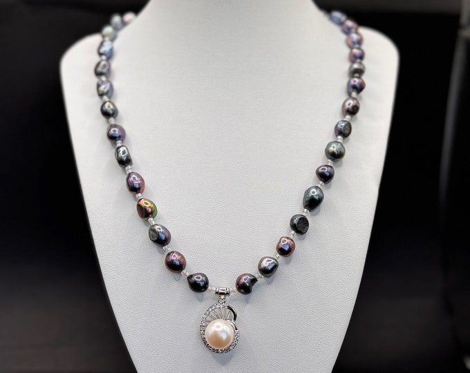 Twilight Pearl Necklace