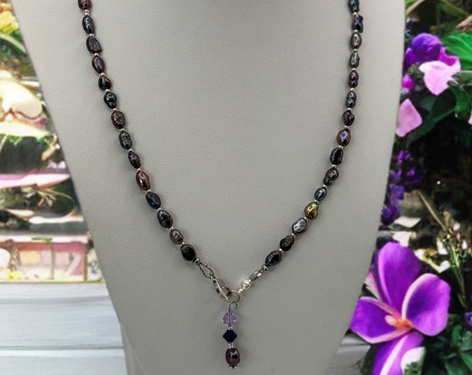 Midnight Love Swarovski Necklace