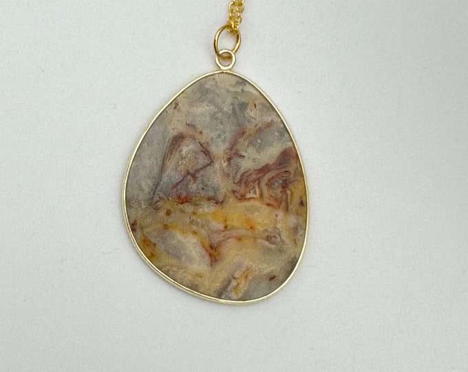 Natural Crazy Agate Necklace