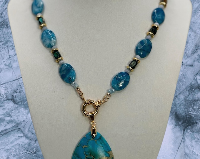 Azure Oasis Necklace