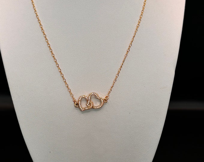 Interlocking Hearts Necklace
