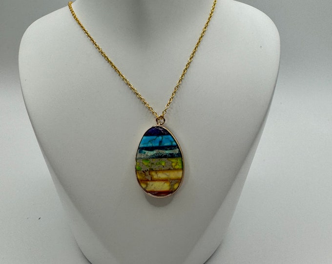 Multicolor Necklace pendant