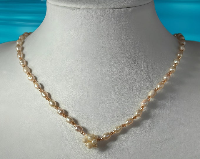 Delicate Romance Pearl Necklace