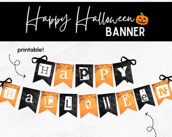 Déco Halloween – 2 Bannières + Ornements Spirale + Accessoires Photo (facile à Installer) - 12