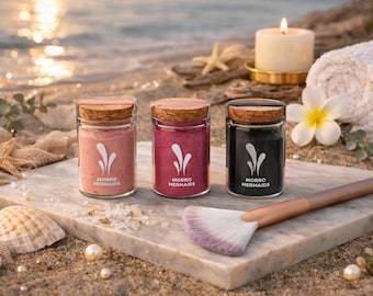 Luxury Clay Mask Set – 3 Natural Spa Facial Powders, Self Care Gift