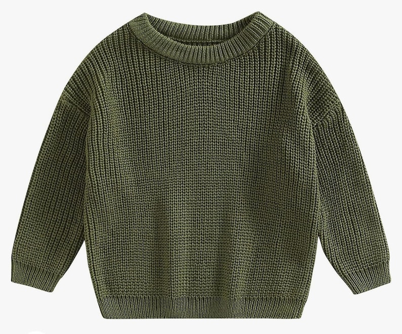 Big Sister Sweater Green