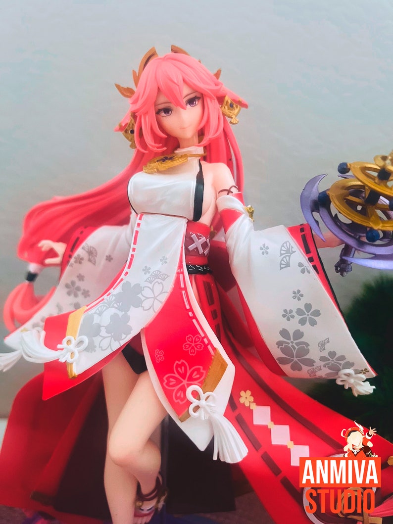 Yae Miko Genshin Impact Genshin Figure Anime Figure Action Figure ...