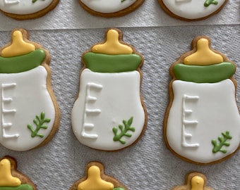 Receptbundel zandkoekkoekje en royal icing | Afdrukbare decoratieset voor suikerkoekjes | Digitale bakdownload