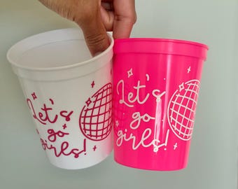 Bachelorette Party Favor Cup | Disco Cowgirl | Last Rodeo