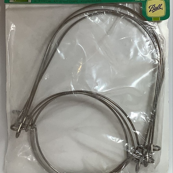 TM WIRE HANGERS for Wide Mouth mason jars  3pk