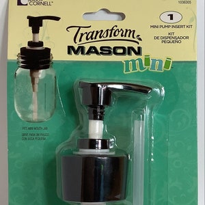 MINI PUMP INSERT Kit for Mini Mouth mason jars