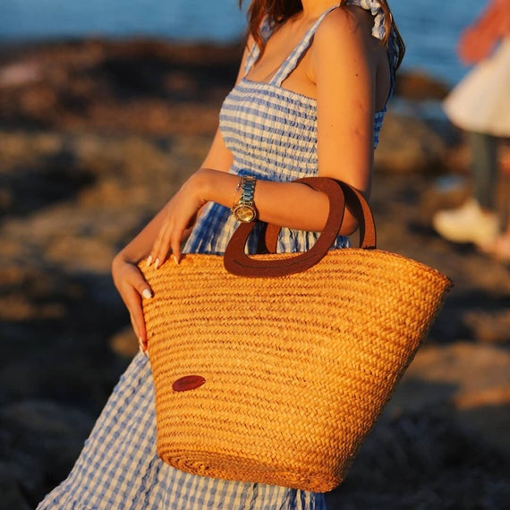 Xlarge bronze straw bag Woven bag Beach bag Oversized bag Straw bag Natural Bag Large Bali bag