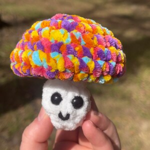 Mushroom Fidget Toy Crochet Amigurumi Plush