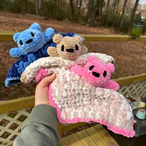 Crotchet Bear Lovey for Babies