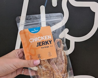 Happy Basset Single Ingredient Chicken Jerky Bag