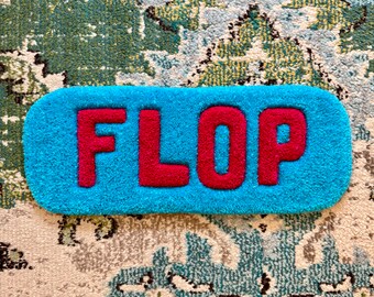 Neon Blue & Pink FLOP Rug