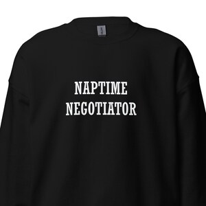 Grappig sweatshirt voor vrouwen, mama sweatshirt, moeder sweatshirt, cadeau voor haar, trendy cadeau, Naptime Negotiator sweatshirt